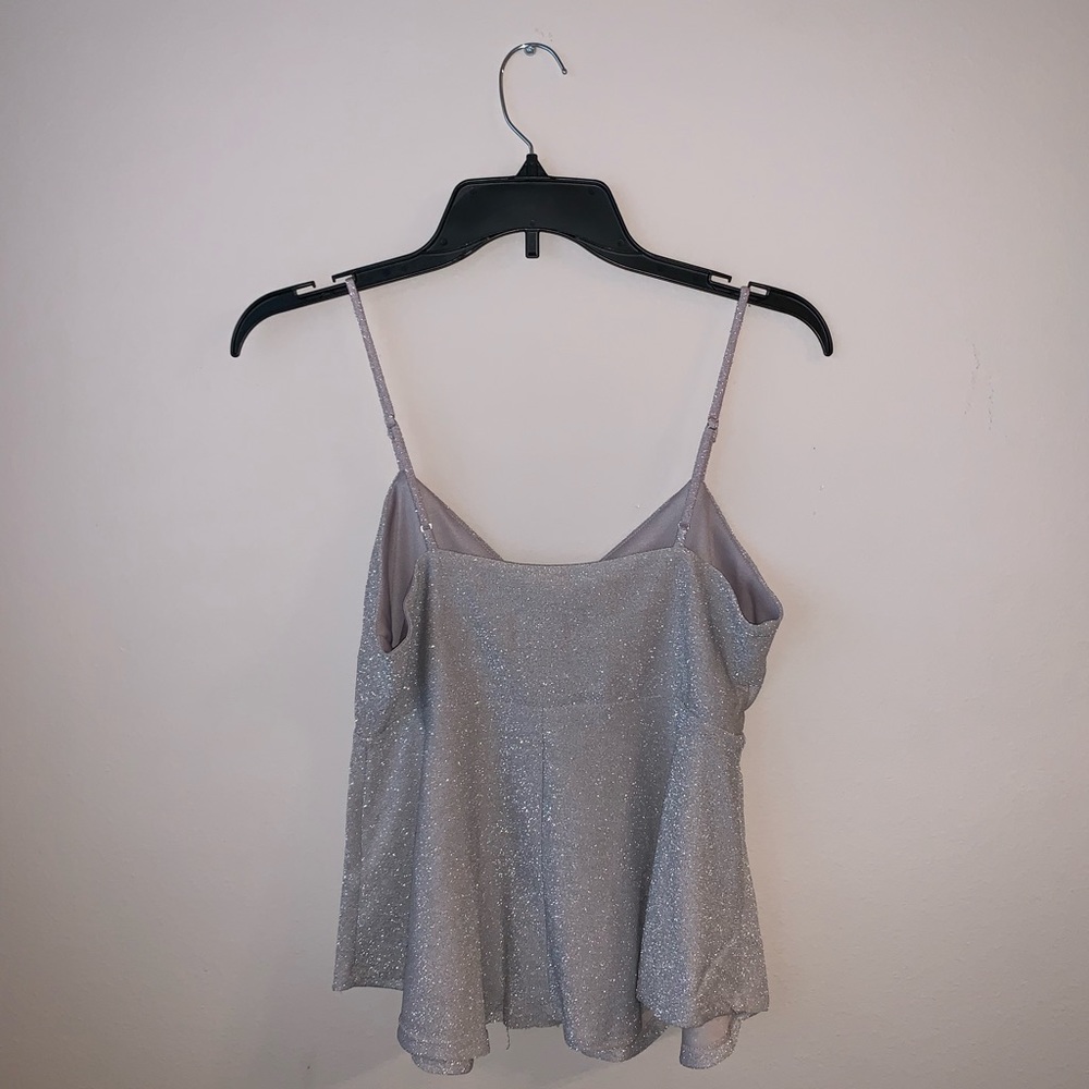 M Wild Fable Shimmer Peplum Cami - Picture 2 of 2